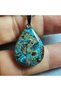 Krizokol Natural Stone Necklace - Matching Stone - 4 - Stainless Steel Chain - (Only Hand Made) - 7