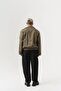 Field Epaulettes Double-Breasted Buttoned Skirt Elasticated Seasonal Men's Coat - 8