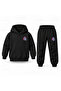 Kpop Demon Hunters Sussie Leaf Salla Printed Children's Hooded Tracksuit Set - 2