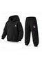 Kpop Demon Hunters Zoey Pink Note Printed Children's Hooded Tracksuit Set - 3