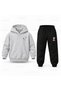 Snoopy Ucusan Dostlar Printed Children's Hooded Tracksuit Set - 2