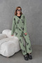 Women's Embroidered Side-Tie Knitwear Trousers Double Set - 3