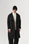Trenchline Basic Double-Breasted Buttoned Trench Men's Coat