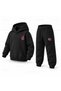 Katseye Colorful Portraits Printed Children's Hooded Tracksuit Set - 3