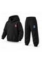 Kpop Demon Hunters Huntrix Murekkep Tac Printed Children's Hooded Tracksuit Set - 3