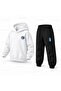 Kpop Demon Hunters Derpy Sleep Printed Kids Hooded Tracksuit Set - 3