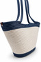 Women's Knitted Straw Shoulder Bag – Handmade Large Size Summer Casual Bag - 3