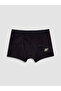 Vizyon New Season Black Boys' Printed 3-Piece Boxer Set - 3