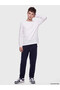 Özmarka New Season Navy Blue Boys' Sweatpants with Elastic Waist