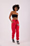 Women's Red Harvard Basic Jogger Pants