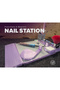 Nail Polish Station – Nail Polish Bottle and Manicure Supplies Organizer