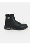 Vizyon New Season Black Lace-Up and Zippered Men's Boots - 2