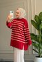44456 - Stylish Comfortable Soft Cotton-Polyester Fabric Women's Knitwear Long Sweater - 2