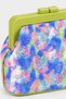 Rhin Women's Patterned Makeup Bag - Pistachio Green-Blue - 5