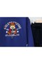 Simit Yaka Athletic Printed Sweatshirt/Elastic Waist Side Pocket Sweatpants 3-Strap Set - 4