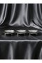 Luxury Stainless Steel Snack Bowl with Pedestal, Turkish Delight Bowl, Coffee Side Serving Plate - Multi-Purpose Serving Dish, Silver, 6-Piece Set - 5