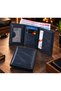 Genuine Leather Magnet Men's Wallet - 4