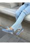 Blue Suede (Soley) Lace Detail Women's Sports Shoes - 5