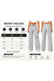 Gray High-Neck Top and Wide-Leg Bottom Tracksuit Set - 6