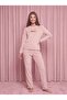 Long Sleeved Velvet Pajama Set