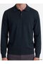 Peak New Season Green Polo Collar Men's Knitwear Sweater - 3