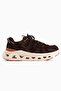 Raisa Genuine Leather Brown Suede Mesh Detailed Thick Sole Women's Sneaker - 2