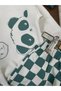 Socks, Beret, Plaid Checkered Trousers, Printed Seasonal 4-Piece Baby Boy/Child Set - 7