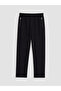 Özmarka New Season Black Regular Fit Men's Sweatpants - 4