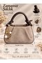 Suede Hand and Shoulder Bag - 4