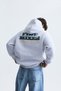 Oversize Washed Hooded Sweatshirt - 3