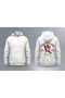 Mooda 3 Threaded Unisex Oversize Hooded Sweatshirt - 2