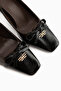 Dina Brown Bow Detailed Women's Heeled Shoes - 6