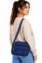 Women's Waterproof Multi-Compartment Adjustable Strap Lightweight Shoulder and Crossbody Bag Navy Blue 3500