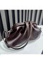 Stylish Scholarship Soft Quality Leather Portfolio Handbag and Crossbody Bag for Women (Height 17 cm Width 25 cm) - 4