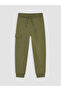 Ozmarka New Season Khaki 2-Piece Boys' Cargo Pocket Jogger Sweatpants - 2