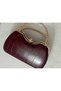Burgundy Evening Bag Burgundy Evening Dress - 4