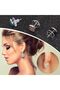 80PCS Clear Piercing Discs, Plastic No Pull Piercing Discs Stopper Clear Silicone Earring Backs Supp - 4
