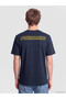Crew Neck Printed Combed Cotton Men's T-Shirt - 3