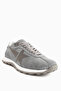 Polly Genuine Leather Gray Suede Star Detailed Women's Sneaker - 3