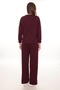 Women's Crew Neck Sweatshirt Pants 2-Piece Tracksuit Set