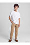 Özmarka New Season Beige Boys' Jogger Sweatpants