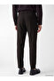 Özmarka New Season Brown Regular Fit Men's Trousers - 4