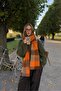 Estela Scarf Soft Textured Shoulder Shawl Puffy