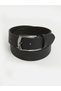 Ozmarka New Season Black Metal Buckle Faux Leather Men's Belt - 2