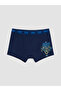 Ozmarka New Season Blue Boys' Boxer 3-Pack - 2
