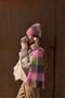 Estela Scarf Soft Textured Shoulder Shawl Puffy