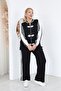Plus Size Embroidery Detailed Modal Fabric Set - 8