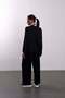 Black Basic Tracksuit Set 0015 - 5