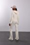 Cream Hooded Knitwear Set - 6