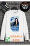 Manifest Amateur Zoktay Mina Esin Hilal Sueda Lidya Designed Long Sleeve T-Shirt 100% Organic Cotton White